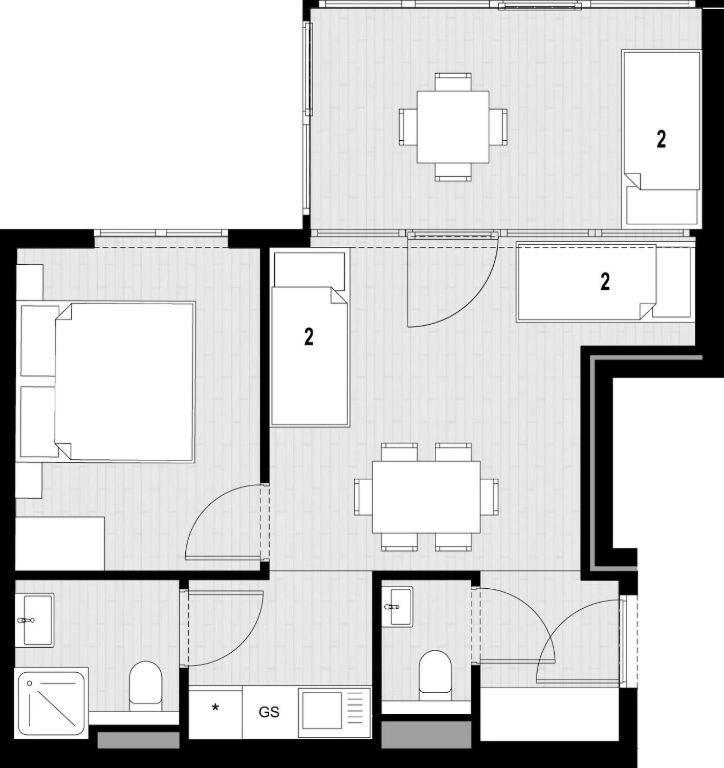Apartment Betariel'com Westbahnhof M